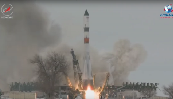 Успешно лансирана ракета Сојуз ка свемирској станици (ВИДЕО)